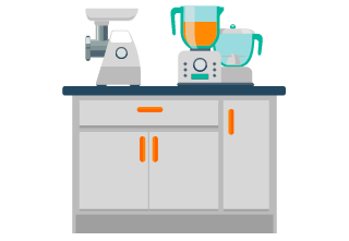 キッチンカウンター