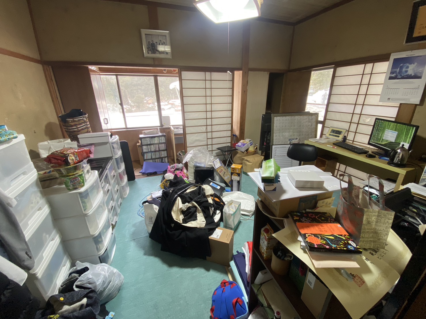 実家の一軒家の遺品整理の料金事例(3DK)