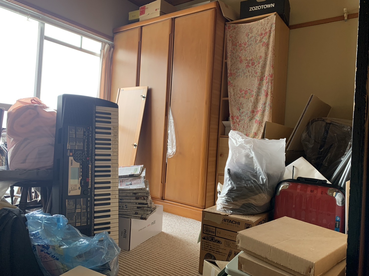 実家のゴミ屋敷の片付けの料金事例（3DK）