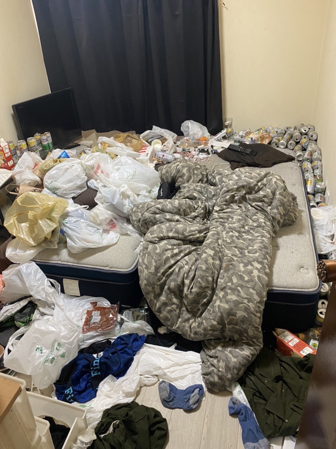 【大阪市城東区 A様】IRのマンションの片付けに伴う不用品回収の回収事例