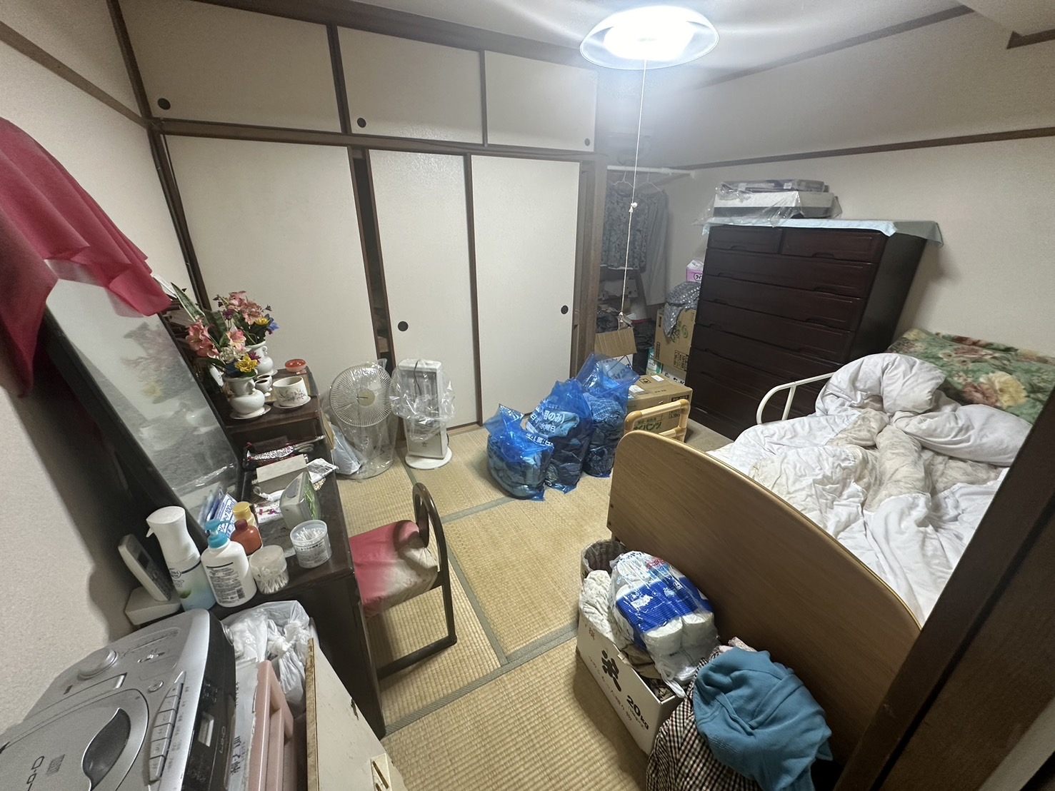 【鹿児島市 T様】マンション退去に伴う不用品回収の回収事例