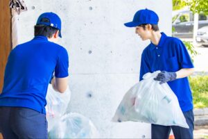 渋谷区の許可業者に不用品を回収してもらう流れ